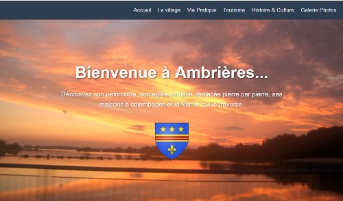 Ambrières le site